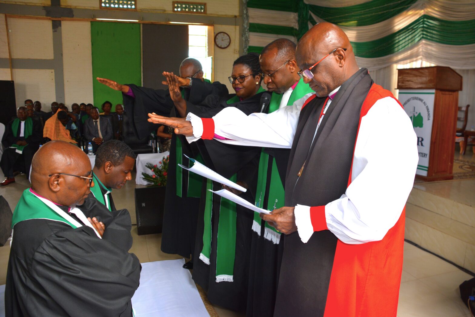 INSTALLATION OF PRESBYTERIES LEADERS.