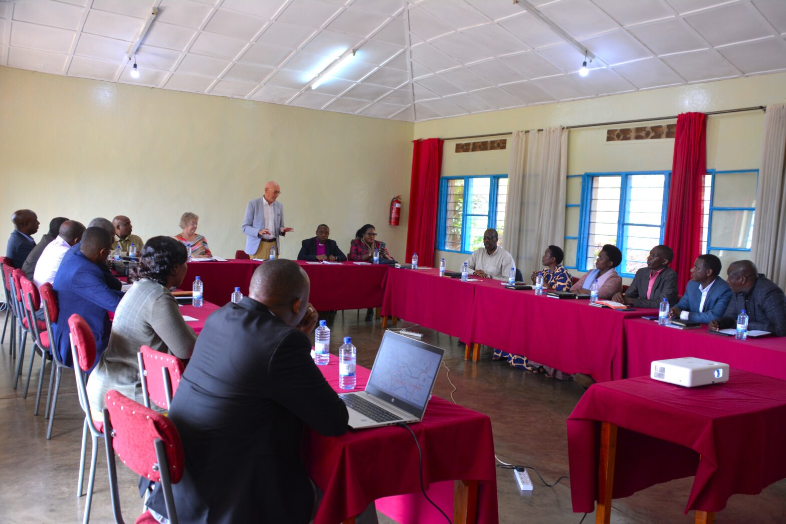 Training session on trauma healing
