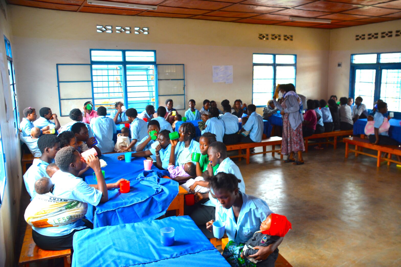 Teen mothers trained in CPAJ Center