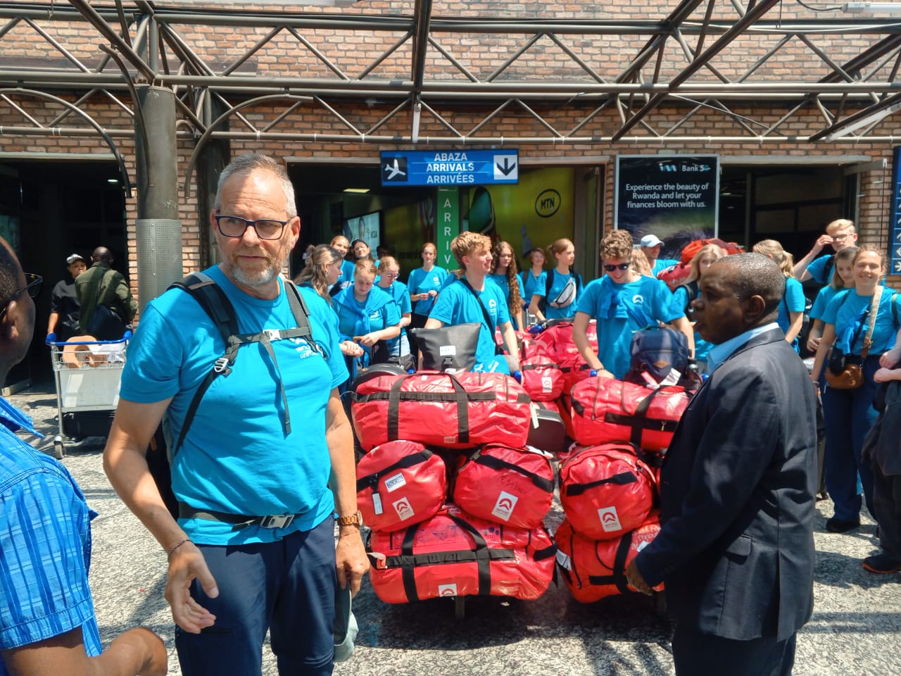 ARRIVAL OF WORLD SERVANTS YOUTH VOLONTEERS 